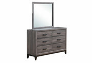 Kate Foil Grey Mirror - KATE-FOIL GREY-M