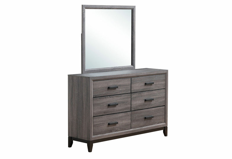 Kate Foil Grey Mirror - KATE-FOIL GREY-M