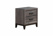 Kate Foil Grey Nightstand - KATE-FOIL GREY-NS