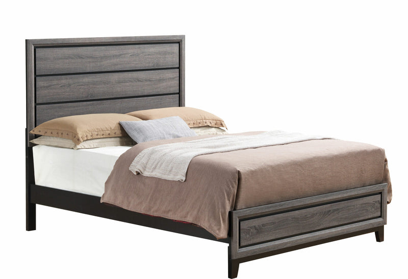 Kate Grey Full Bed - KATE-GR-FB