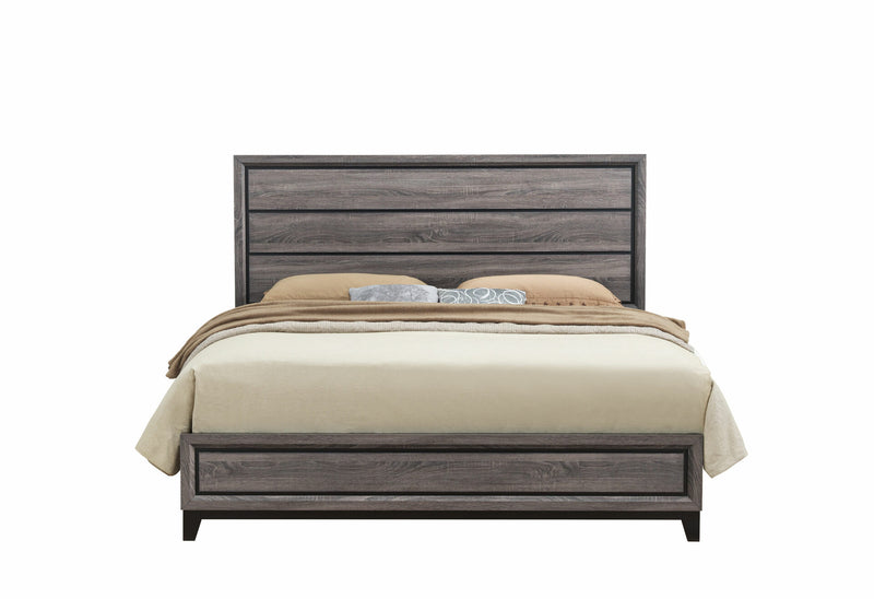 Kate Grey King Bed - KATE-GR-KB