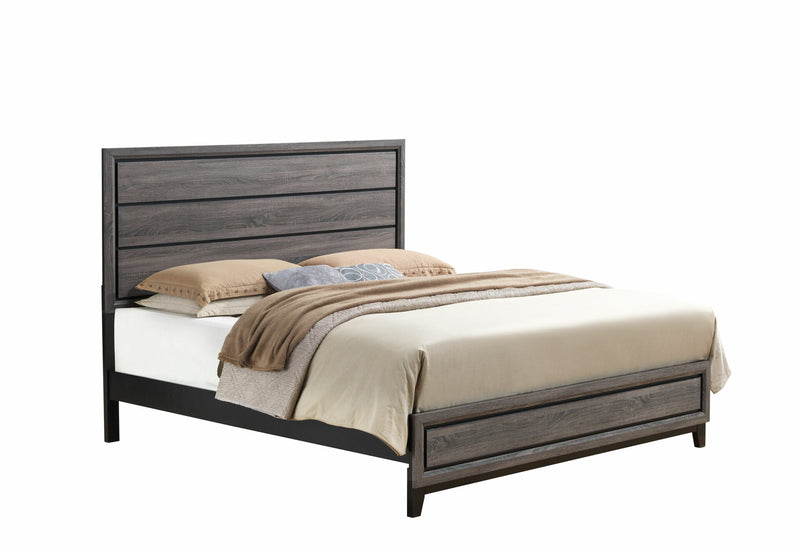 Kate Grey King Bed - KATE-GR-KB