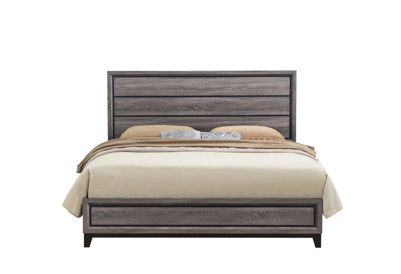 Kate Grey Queen Bed Group - KATE-GR-QBG (M)