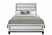Kate White Full Bed - KATE-WH-FB