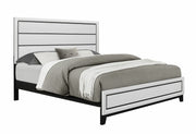 Kate White King Bed - KATE-WH-KB