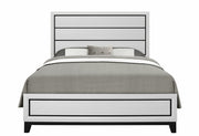 Kate White Queen Bed - KATE-WH-QB