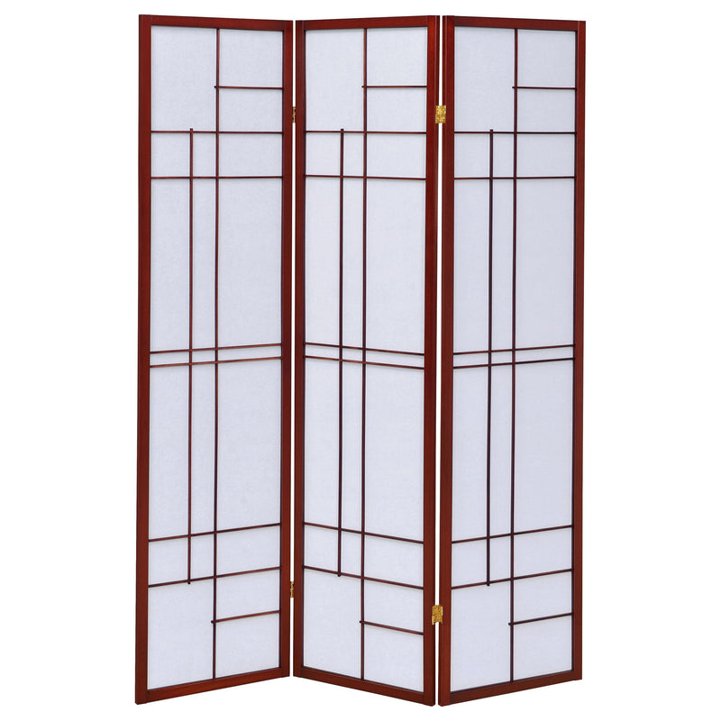 Katerina 3-Panel Room Divider Folding Shoji Screen Cherry - 900110