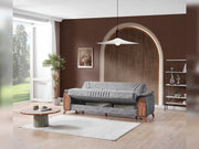 Katre 3-pieces (Sofa & Loveseat & Chair) Livingroom in Anthracite - 200-ELIF-KAT-A651-321