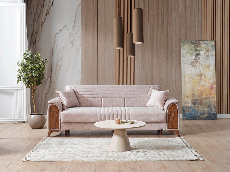 Katre 3-pieces (Sofa & Loveseat & Chair) Livingroom in Beige - 200-ELIF-KAT-A650-321