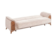 Katre 3-pieces (Sofa & Loveseat & Chair) Livingroom in Beige - 200-ELIF-KAT-A650-321