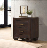 Kauffman 2-drawer Nightstand Dark Cocoa - 204392