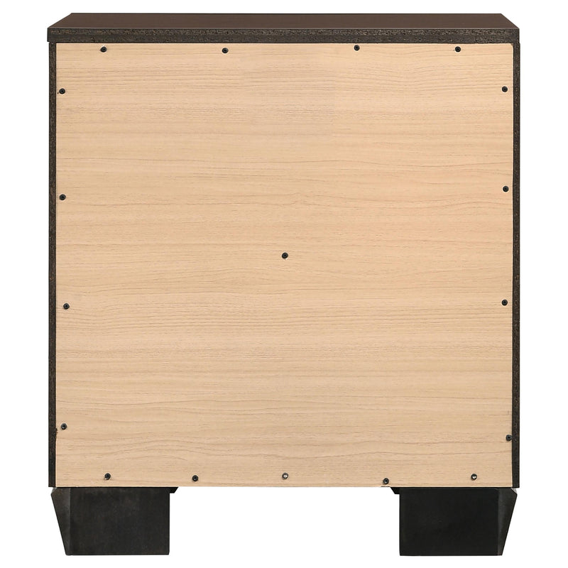 Kauffman 2-drawer Nightstand Dark Cocoa - 204392
