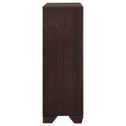 Kauffman 5-drawer Bedroom Chest Dark Cocoa - 204395