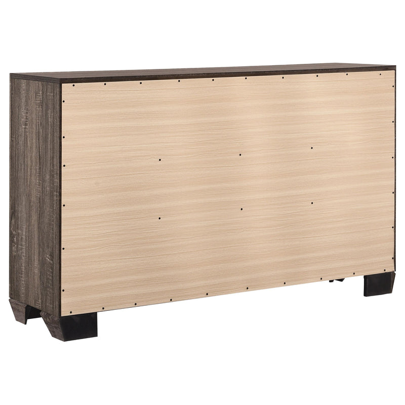 Kauffman 5-piece Eastern King Bedroom Set Washed Taupe - 204191KE-S5