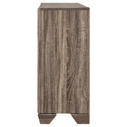 Kauffman 6-drawer Dresser Washed Taupe - 204193