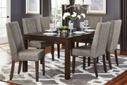 Kavanaugh Dark Brown Extendable Dining Set - Gate FurnitureDining Room Set