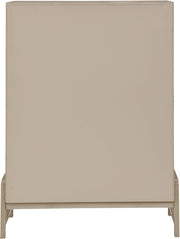 Kaya Oak Veneer And Vegan Leather Handle Chest in Natural - 360Natural-CH