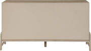 Kaya Oak Veneer And Vegan Leather Handle Dresser in Natural - 360Natural-D