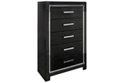 Kaydell Black Chest of Drawers - Gate FurnitureChest