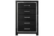 Kaydell Black Chest of Drawers - Gate FurnitureChest
