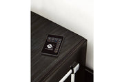 Kaydell Black King Upholstered Panel Bed with Storage - Gate FurnitureKing Bed