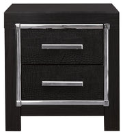 Kaydell Black LED Panel Bedroom Set - Gate FurnitureBedroom Set