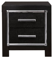 Kaydell Black LED Storage Platfom Bedroom Set - Gate FurnitureBedroom Set