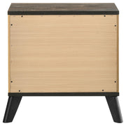 Kaywood 2-drawer Nightstand Bedside Table Natural Pine - 225002