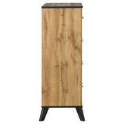 Kaywood 4-drawer Bedroom Chest of Drawers Natural Pine - 225005