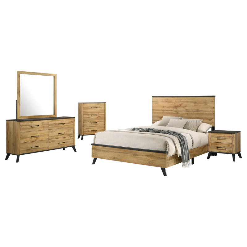 Kaywood 5-piece Full Bedroom Set Natural Pine - 225001F-S5