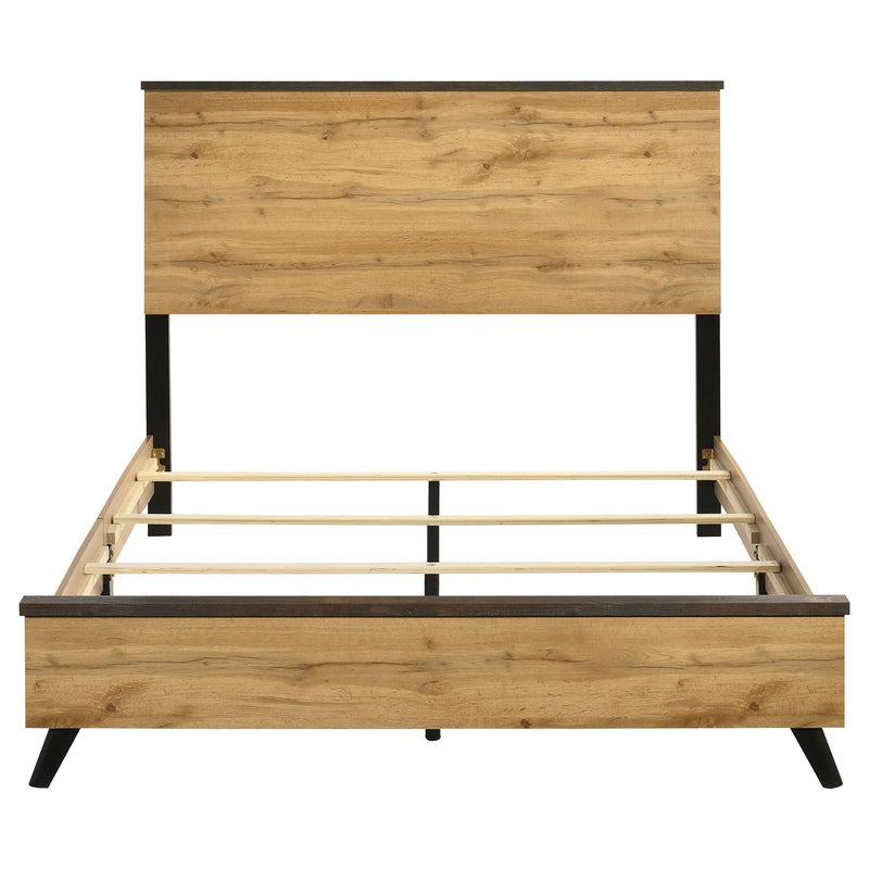 Kaywood 52-inch Queen Panel Bed Natural Pine - 225001Q