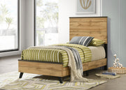 Kaywood 52-inch Twin Panel Bed Natural Pine - 225001T