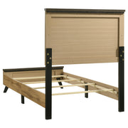 Kaywood 52-inch Twin Panel Bed Natural Pine - 225001T