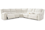 Keensburg Linen 3 - Piece Power Reclining Sectional - Gate FurniturePower Reclining Sectional