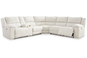 Keensburg Linen 3 - Piece Power Reclining Sectional - Gate FurniturePower Reclining Sectional