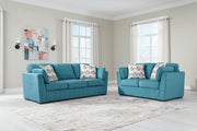 Keerwick Teal Living Room Set - Gate FurnitureLiving Room Set