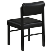 Kehoe Upholstered Dining Side Chair Black (Set of 2) - 193922BLK