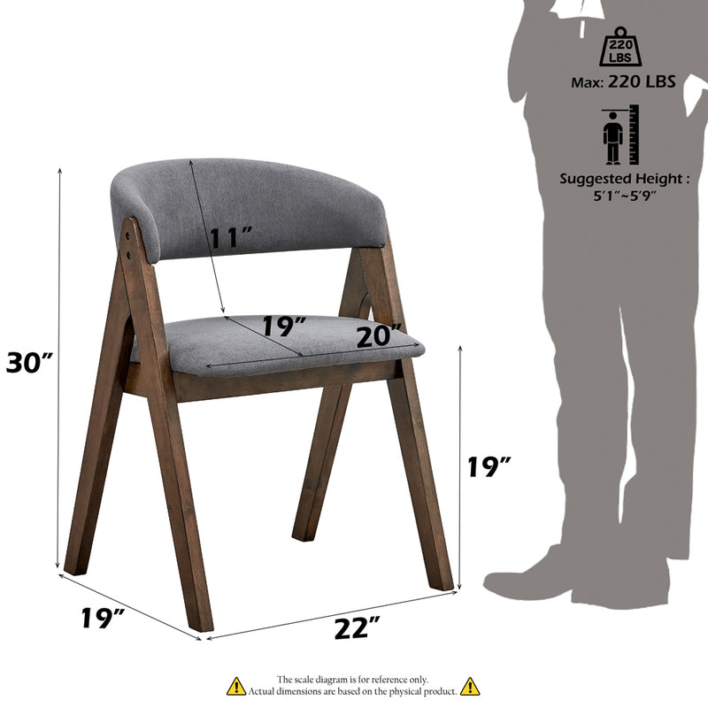 Keiki SIDE CHAIR (SET-2) - DN02916
