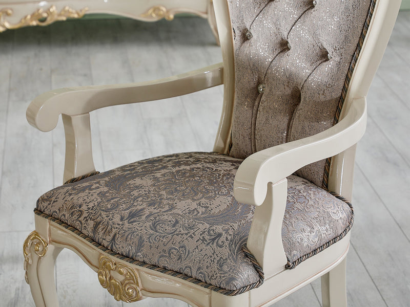 Kelebek 22" Wide Dining Armchair - Gate FurnitureDining Chairs