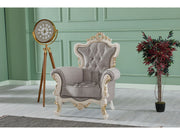 Kelebek 3-pieces (1 Sofa & 2 Chair) Livingroom Set Vizon in Vizon - 101-KEL-S179K1-311