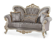 Kelebek 77" Wide Rolled Arm Traditional Loveseat - Gate FurnitureTraditional Loveseats