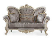 Kelebek 77" Wide Rolled Arm Traditional Loveseat - Gate FurnitureTraditional Loveseats