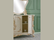 Kelebek 91" Wide 4 Door Buffet With Mirror - Gate FurnitureBuffets & Sideboards