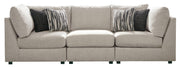 Kellway Bisque Console Living Room Set - Gate FurnitureLiving Room Set