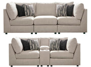 Kellway Bisque Console Living Room Set - Gate FurnitureLiving Room Set