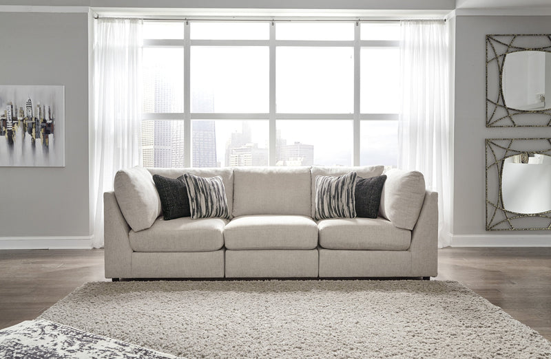 Kellway Bisque Console Living Room Set - Gate FurnitureLiving Room Set