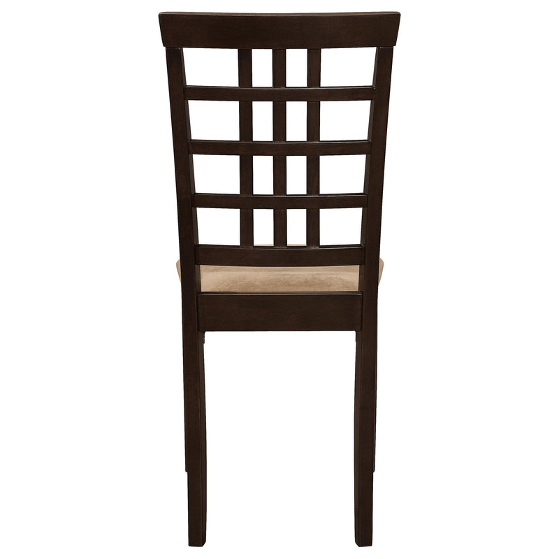 Kelso 3-piece Drop Leaf Dining Table Set Cappuccino and Tan - 190821-S3