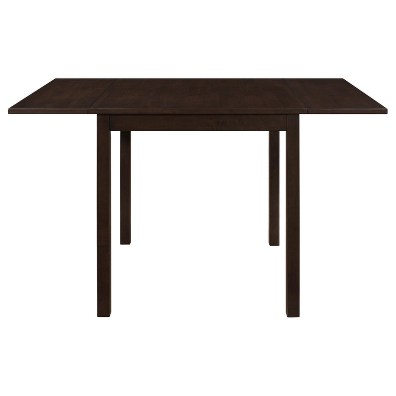 Kelso 3-piece Drop Leaf Dining Table Set Cappuccino and Tan - 190821-S3