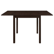 Kelso Rectangular 52-inch Extension Dining Table Cappuccino - 190821