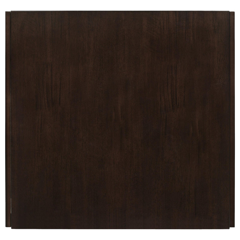 Kelso Rectangular 52-inch Extension Dining Table Cappuccino - 190821